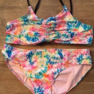 Wonder Nation Girls Two Piece Bathing Suit